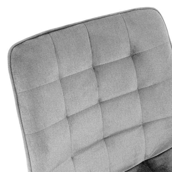 Stol | COLIN | sammetsgrå | 53x61x88 cm | 970713