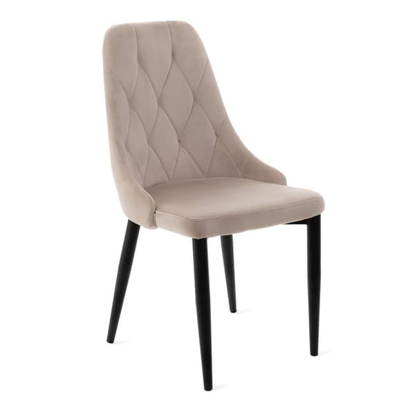 Tuoli | LOUIS QUILTER | samettibeige | 44x59x88 cm | 848983