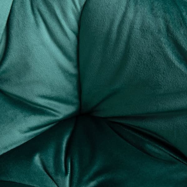Tuoli | FLOSSI | sametti kääntyvä vihreä | 57x65x90 cm | 859262