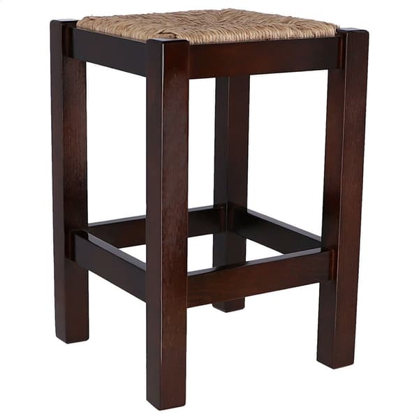 Wellhome Låg Rustik Bänk 32.5x32.5x48.5 Cm