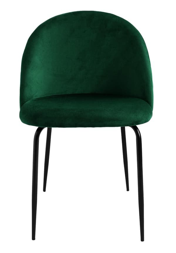 Fargo Velvet tummanvihreä samettituoli
