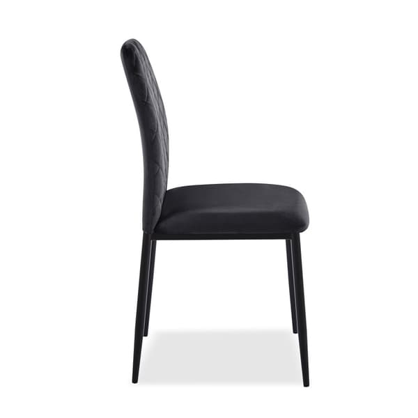 MAVERIK VELVET stol, svart