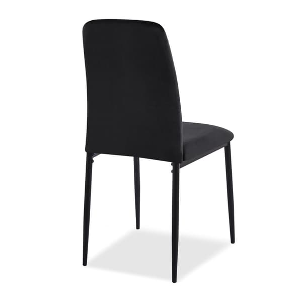 MAVERIK VELVET stol, svart