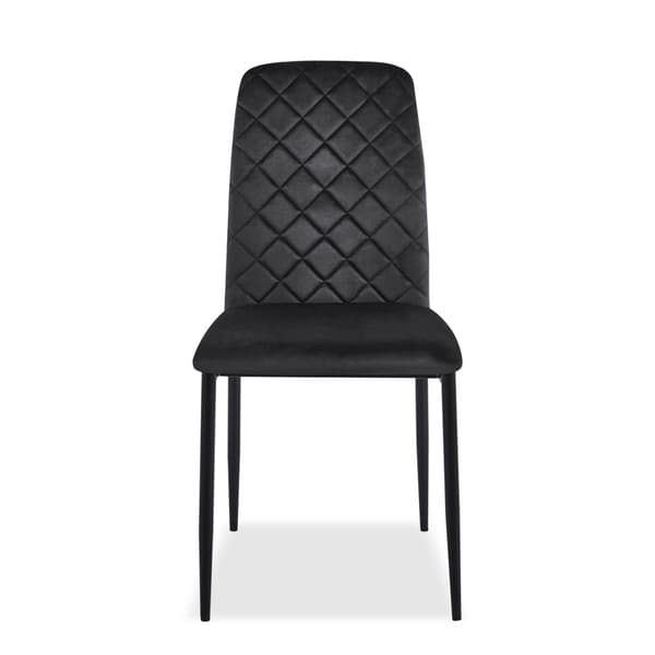 MAVERIK VELVET stol, svart