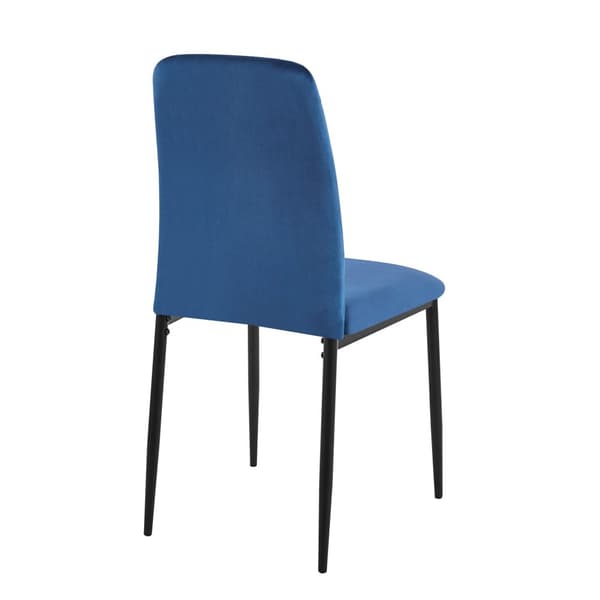 MAVERIK VELVET tuoli, tummansininen