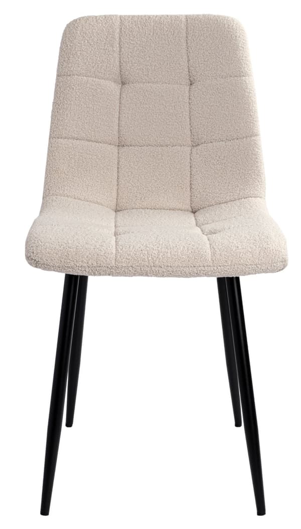 DENVER teddy boucle stol, beige