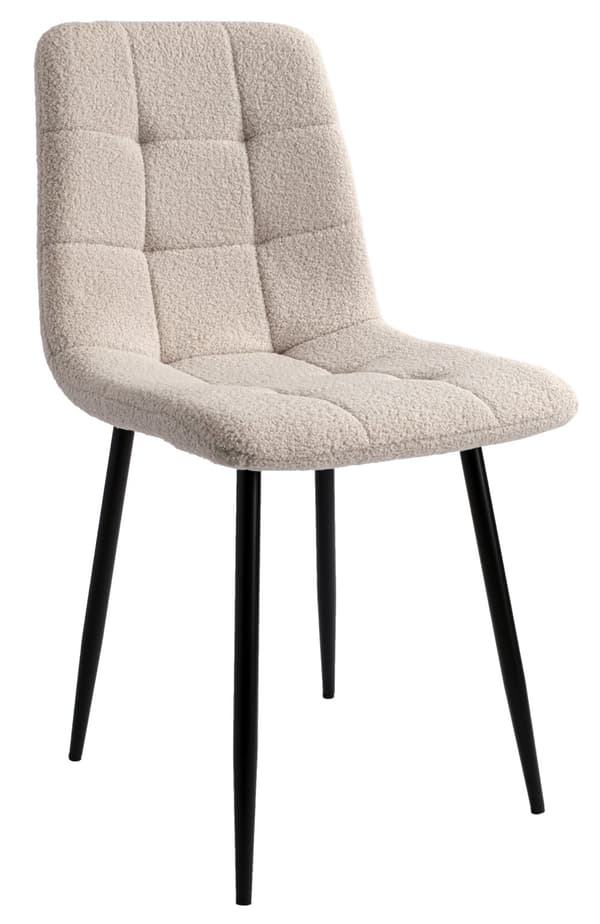 DENVER teddy boucle stol, beige