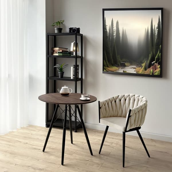 ASTON VELVET beige vävd sammetsstol