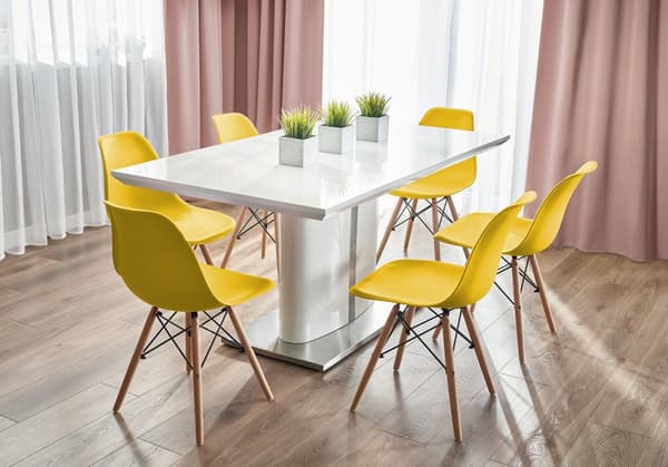 Gul EVA stol (ikeabox)