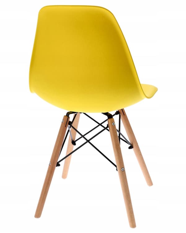 Gul EVA stol (ikeabox)