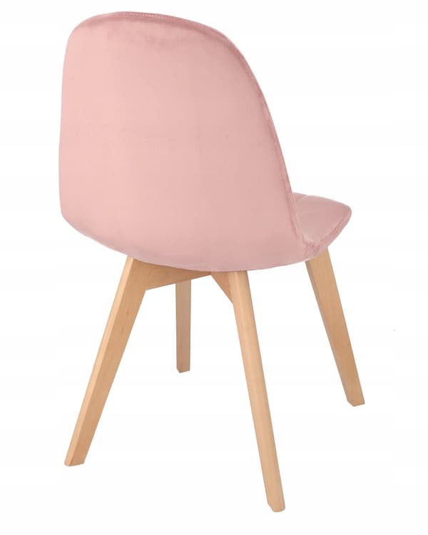 COLIN stol rosa (set med ben + skruvar)