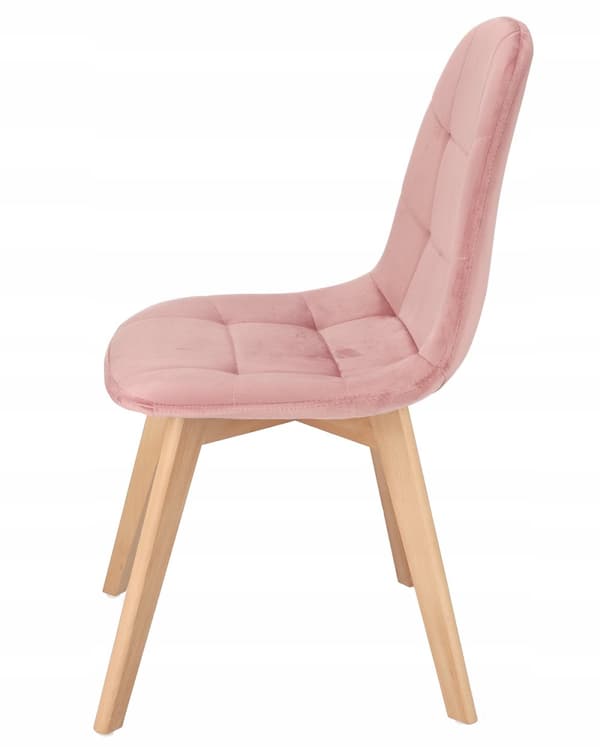 COLIN stol rosa (set med ben + skruvar)