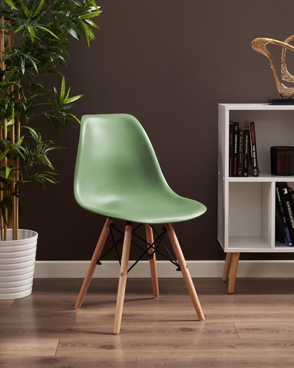 Vihreä EVA tuoli (ikeabox)