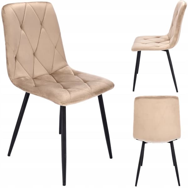 PIADO stol, beige (sæt ben + skruer)