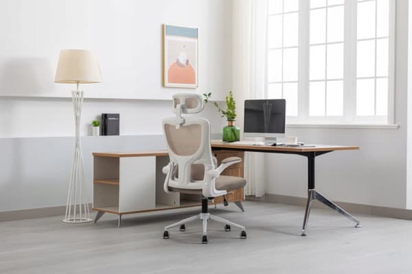 ZEO beige fåtölj
