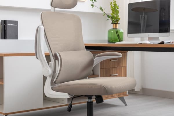 ZEO beige fåtölj
