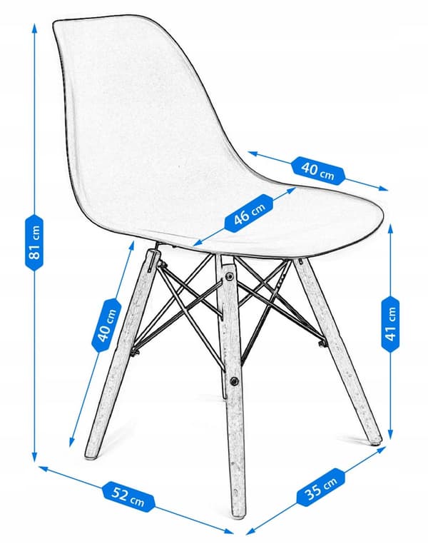 EVA stol svart (ikeabox)
