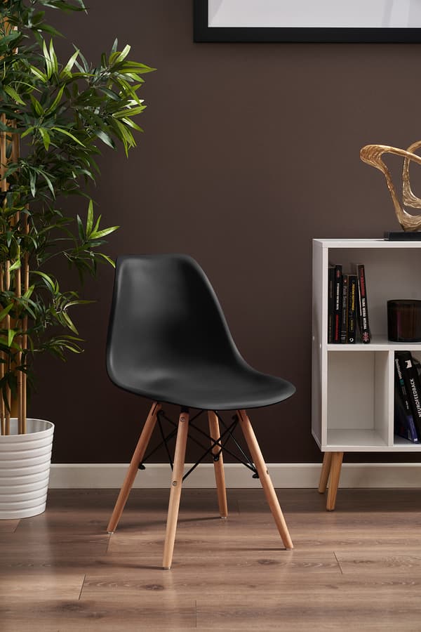 EVA stol svart (ikeabox)