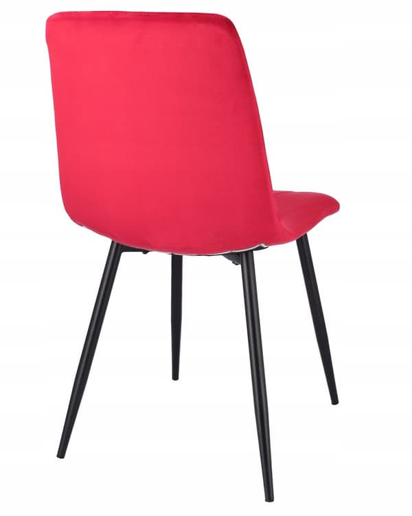 PIADO stol, amaranth (set med ben + skruvar)