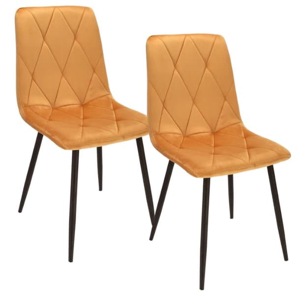 2 x PIADO tuoli keltainen (jalat + ruuvit)