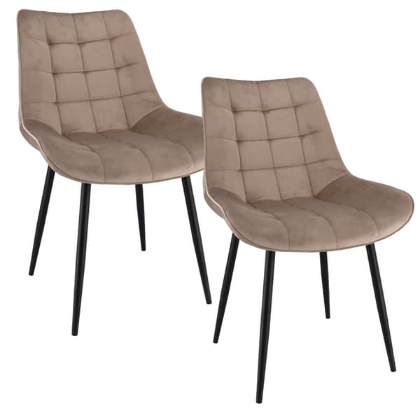 2 x MISTY stol beige (nya koder)