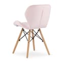 Miniatyrbild 4 av 6: LAGO Velvet Chair - rosa x 1