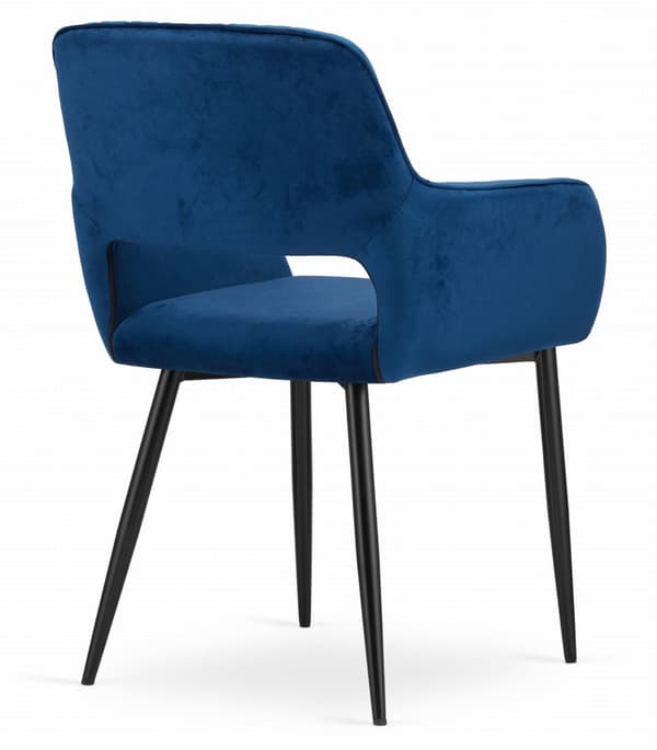 AMALFI stol - Blue Velvet x 1