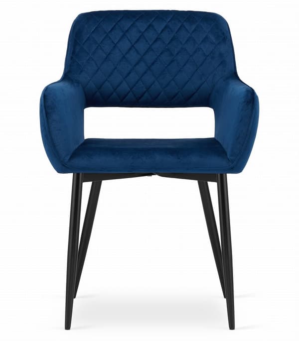 AMALFI stol - Blue Velvet x 1