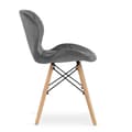 Miniatyrbild 6 av 7: LAGO Velvet Chair - Grå x 2