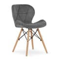 Miniatyrbild 2 av 7: LAGO Velvet Chair - Grå x 2