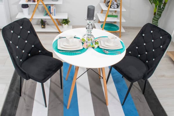 AMORE stol - svart x 4