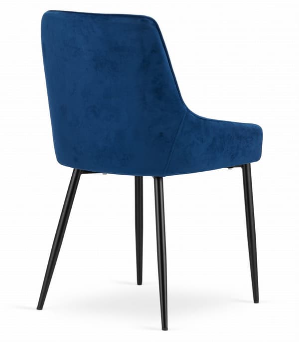 MONZA tuoli - Blue Velvet x 3