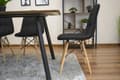 Miniatyrbild 9 av 11: DUMO stol - Black Velvet x 3