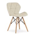 Miniatyrbild 1 av 2: LAGO Velvet Chair - beige x 3