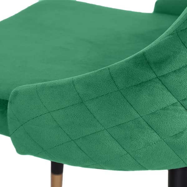 stol | LOGAN | sammet smaragd | 47x59x93 cm | 807829
