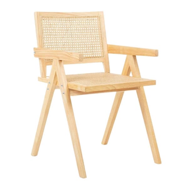 Stol | ROTIN | træ med naturlig rattan | 50x55x78cm | 834085