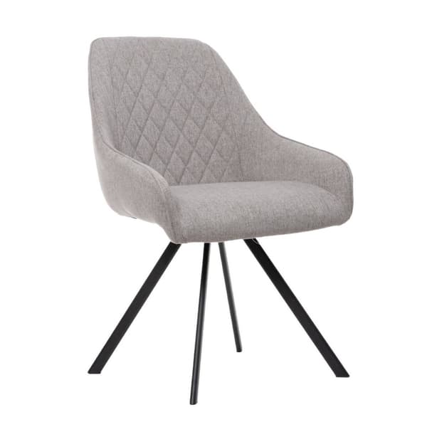 stol | LAURENT | vridbar grå | 54x55x85cm | 847399
