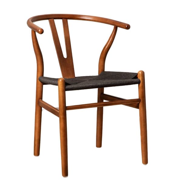 Stol | CADERIA | flettet brun | 45x45x76 cm | 871349