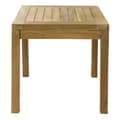 Miniatyrbillede 2 af 5: AXI August Sidebord brun | Kvadratisk sidebord, 100% teak, til haven, altanen eller indendørs brug | Sidebord 50 x 50 x 45 cm