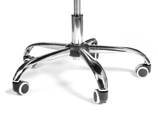 Ergonomisk kontorstol med drejefunktion, MAXI-stol, sort