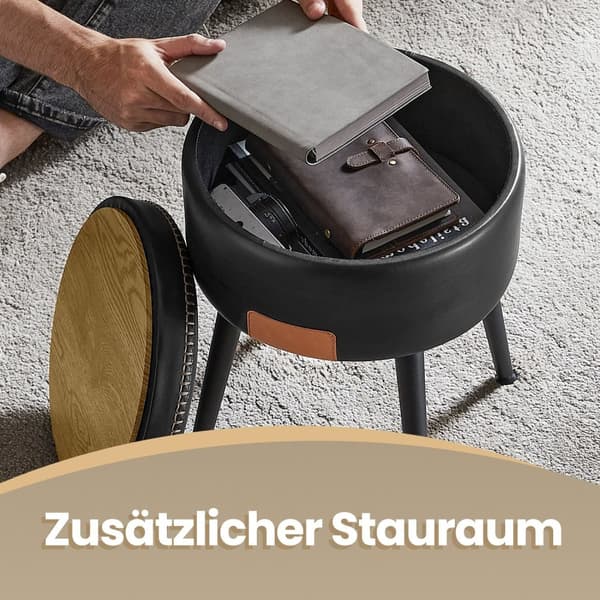 Kruk, bank met opbergruimte, borstzit