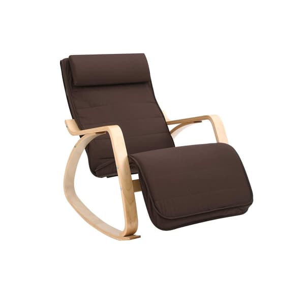 Gyngestol med justerbar fotst�tte