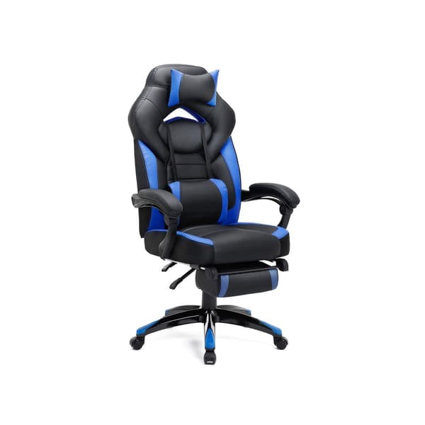 Gaming stol svart-bl�