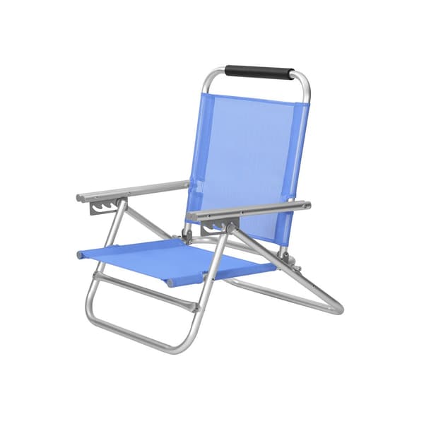 Strandstol blå