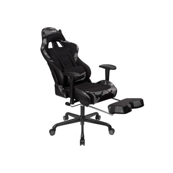 Gaming stol med fodstøtte