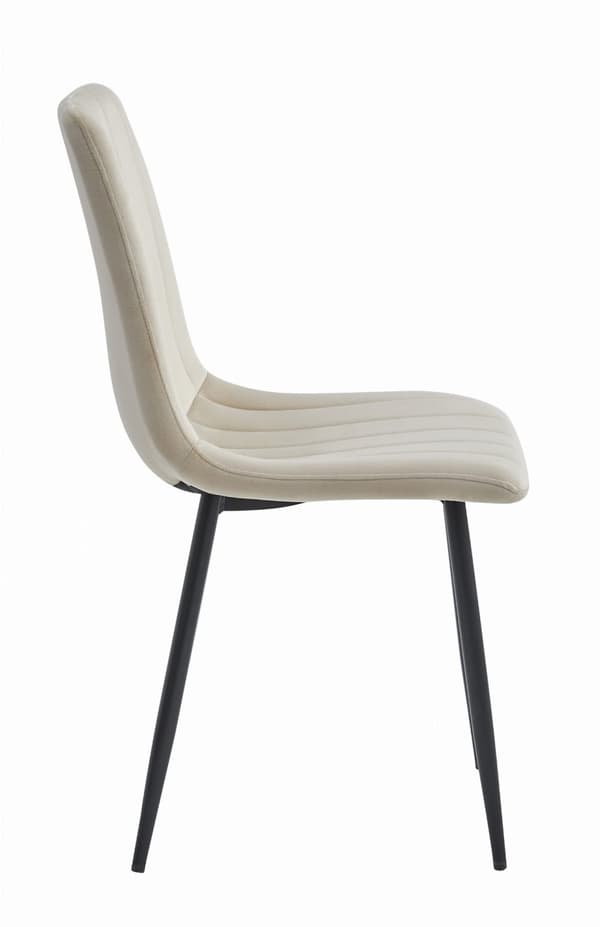 LAVA Stol - Cool Beige Sammet x 3