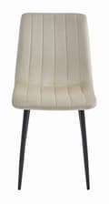 Miniatyrbild 3 av 6: LAVA Stol - Cool Beige Sammet x 4