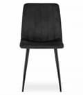 Miniatyrbillede 3 af 7: LAVA Stol - Sort Velour x 2