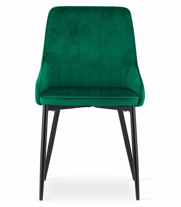 MONZA Stol - Grøn Velour x 1