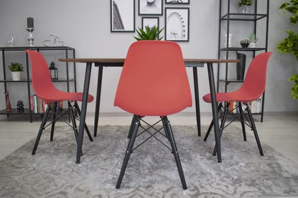 OSAKA stol vermilion / sorte ben x 1